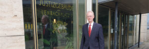 Dr. Wente vor dem Landgericht München I