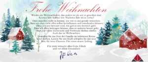 Weihnachtswünsche